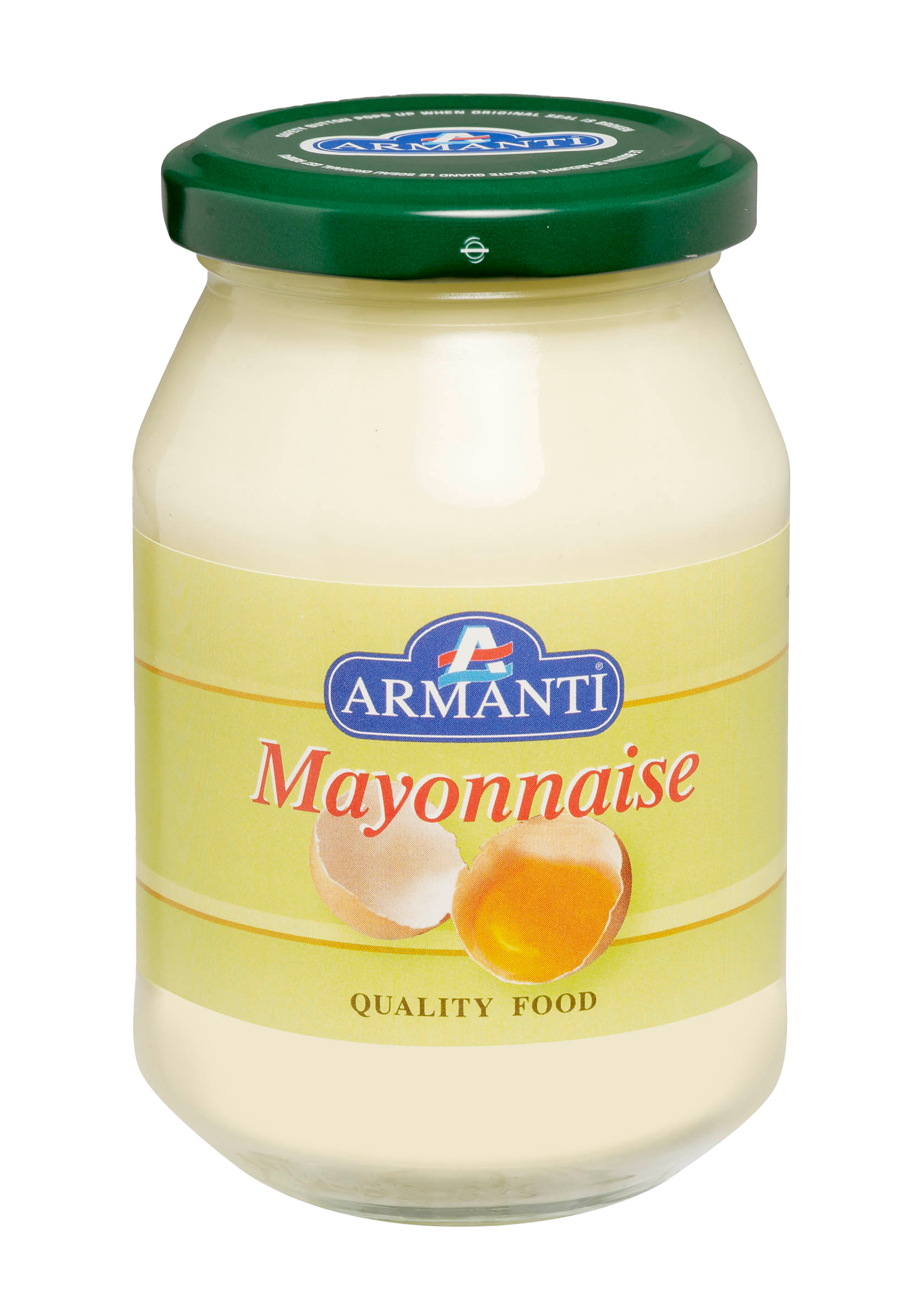 Mayonnaise glass jars armanti 250g