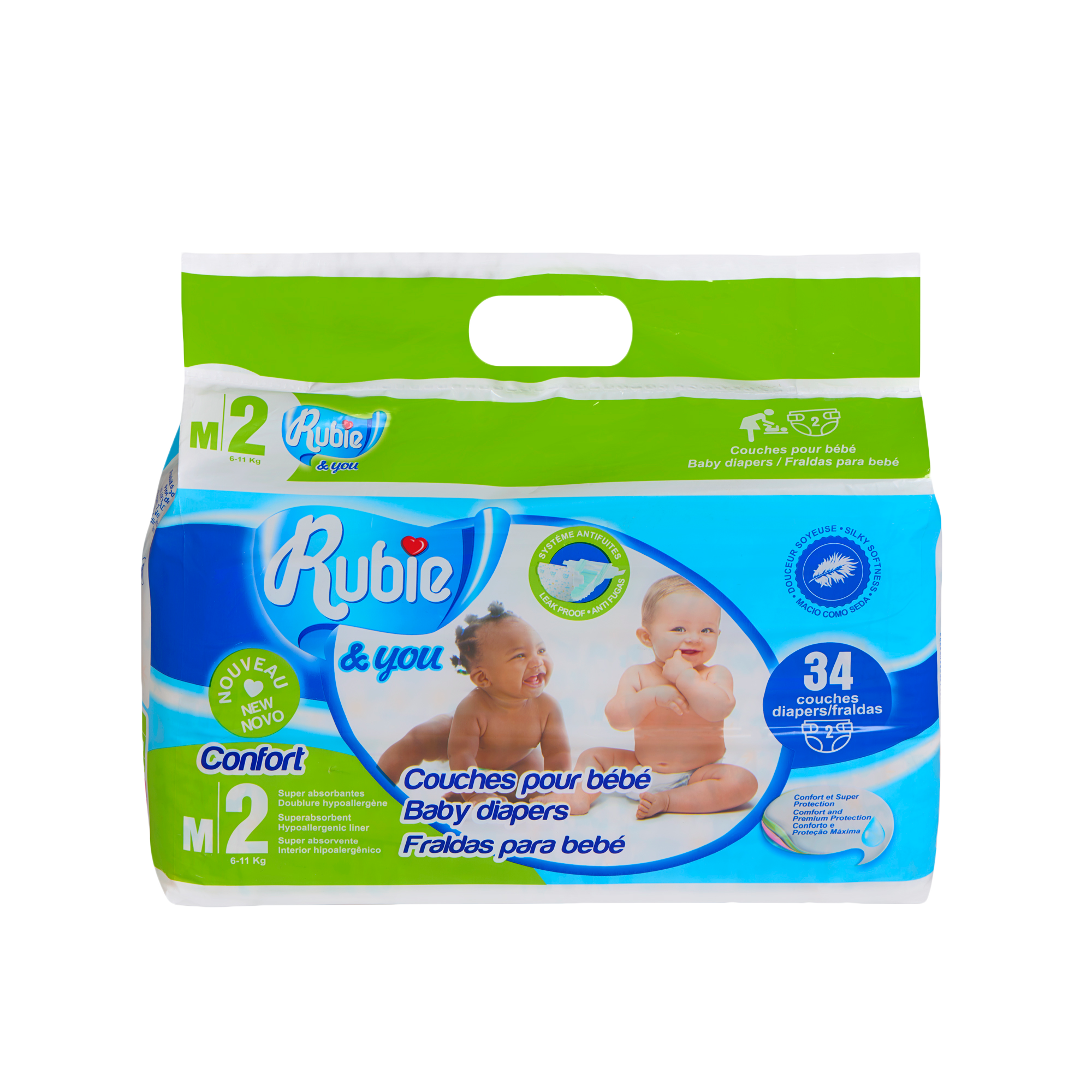 Couche bébés Rubie & You M (4-9kg)