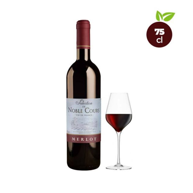 Vin Selection Noble  Cours  Merlot Rouge 75 cl